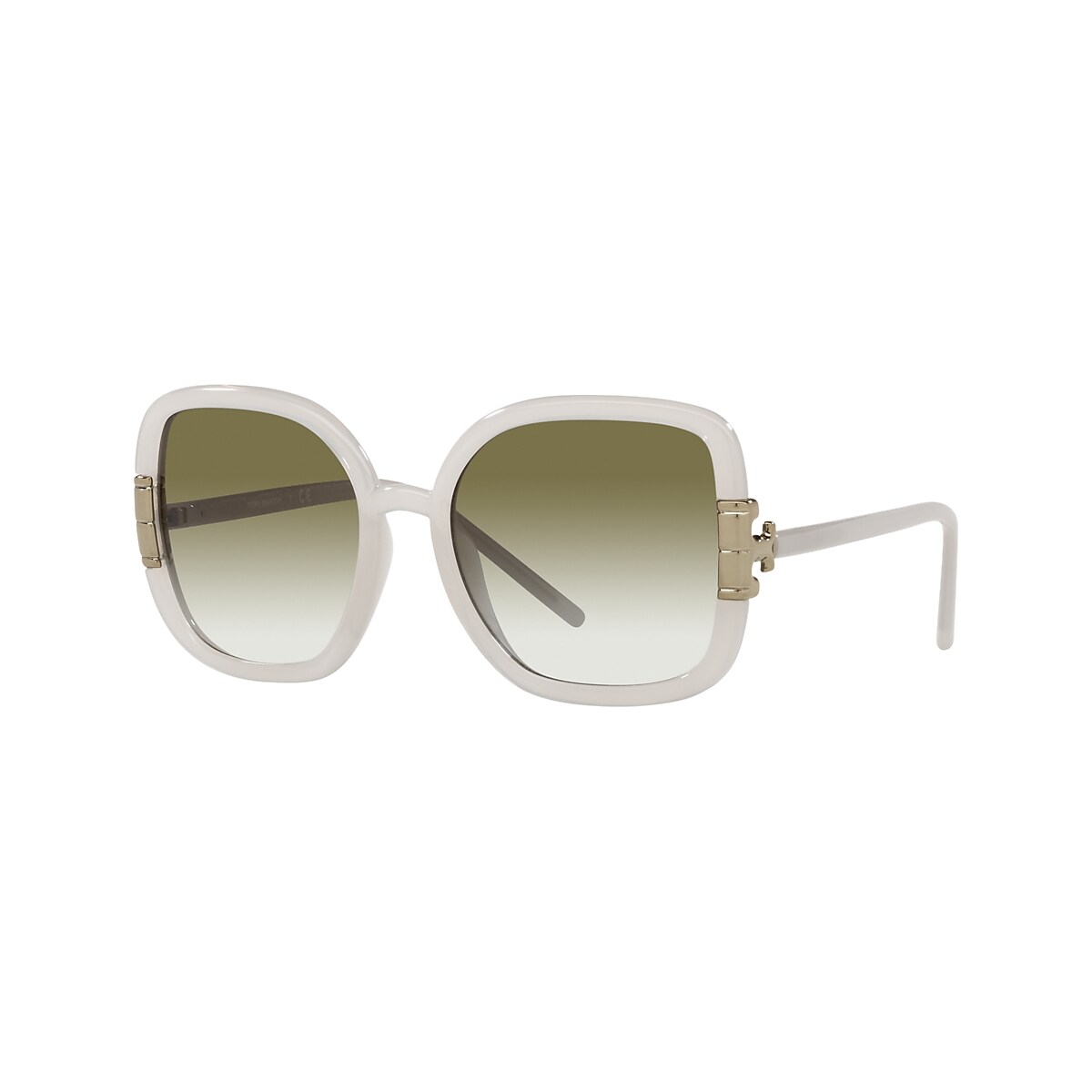 Tory Burch TY9063U 56 Olive Gradient & Milky Ivory Sunglasses | Sunglass  Hut USA