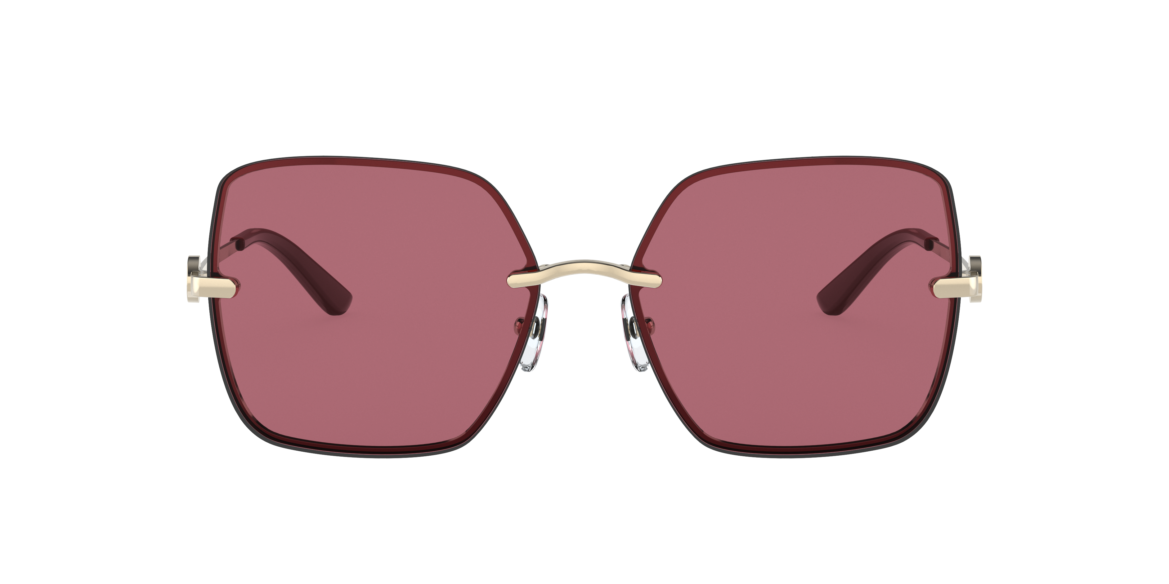 Tory Burch Woman Sunglass Ty6080 In Solid Bordeaux