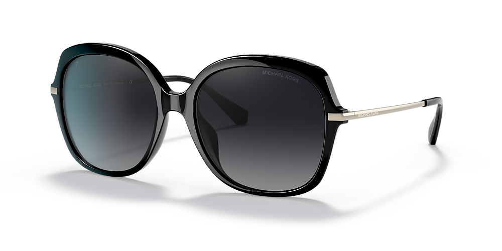Kors MK2149U GENEVA 56 Light Grey Gradient Polar & Black Polarised Sunglasses | Hut Australia