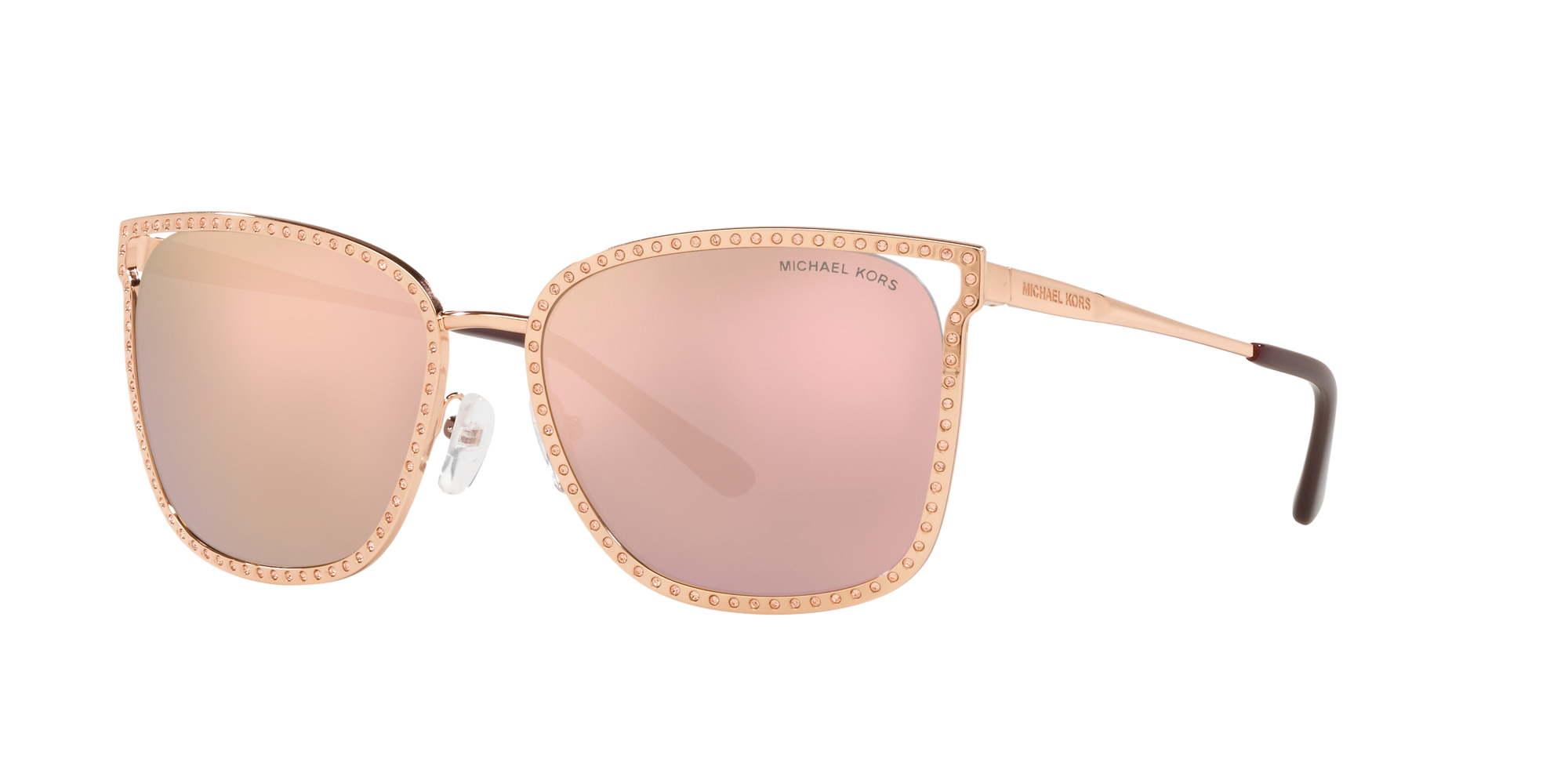 michael kors sonnenbrille rose gold