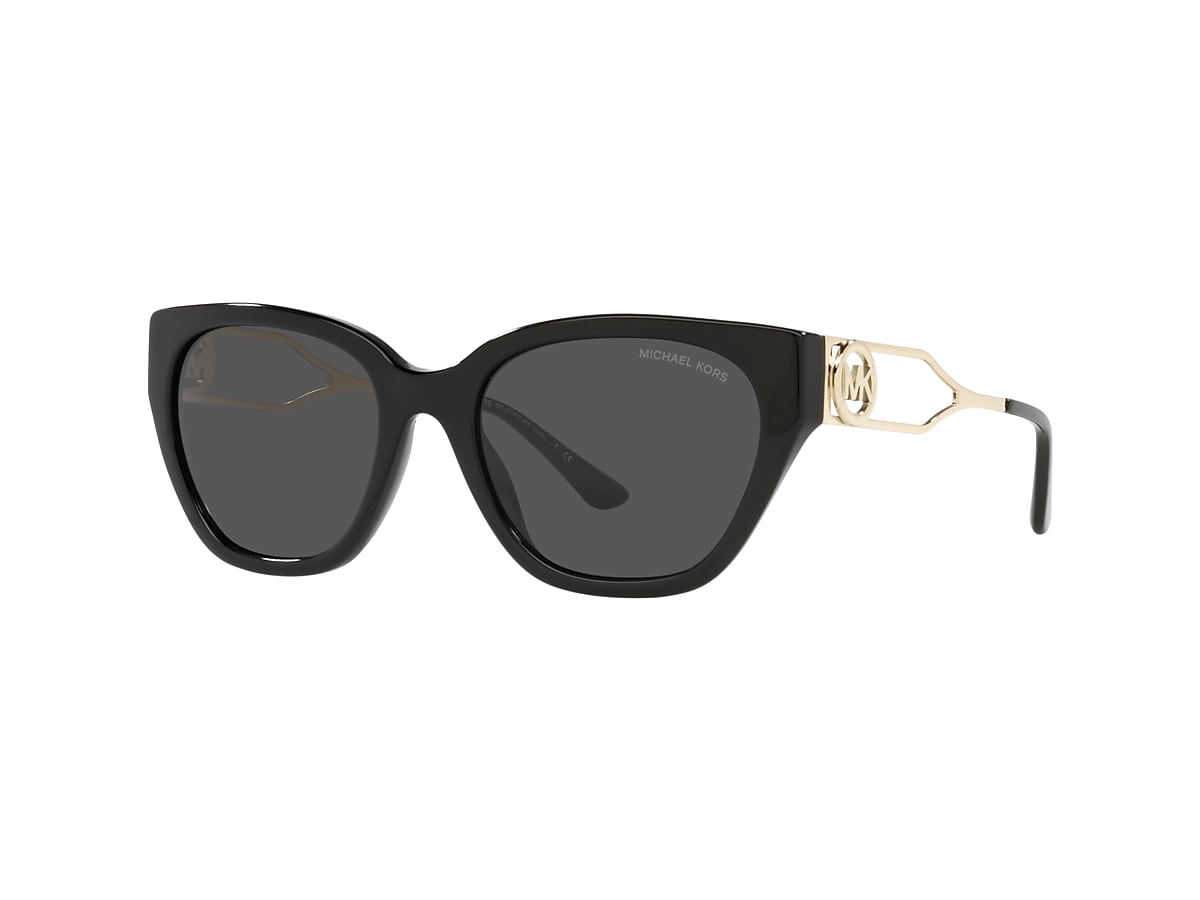 Michael Kors MK2154 Lake Como 54 Dark Grey Solid & Black Sunglasses |  Sunglass Hut Canada