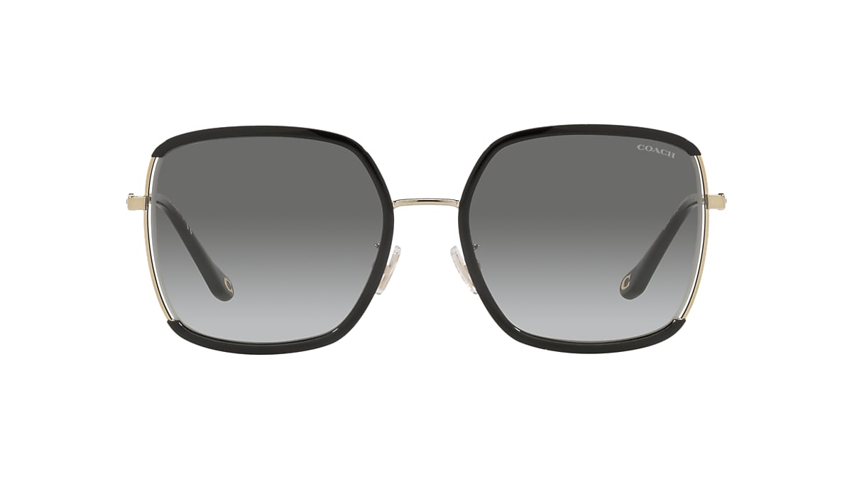 Coach HC7139BD C8000 XXL (58 - 19) with Grey lenses and Gold