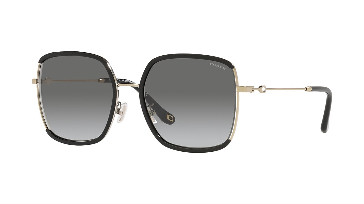 Coach HC7139BD C8000 XXL (58 - 19) with Grey lenses and Gold Coach HC7139BD C8000 XXL (58 - 19) with Grey lenses and Gold