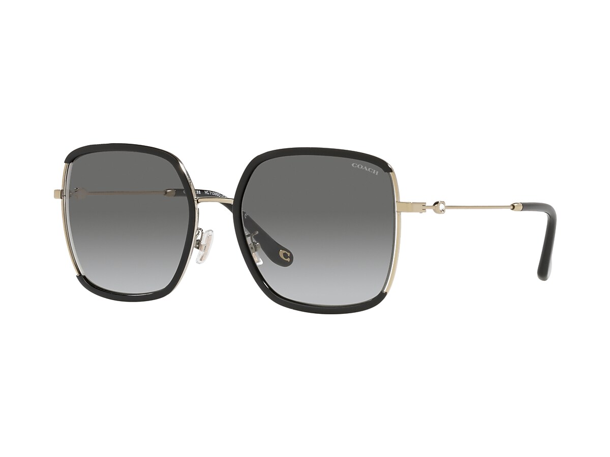 Coach HC7139BD C8000 XXL (58 - 19) with Grey lenses and Gold