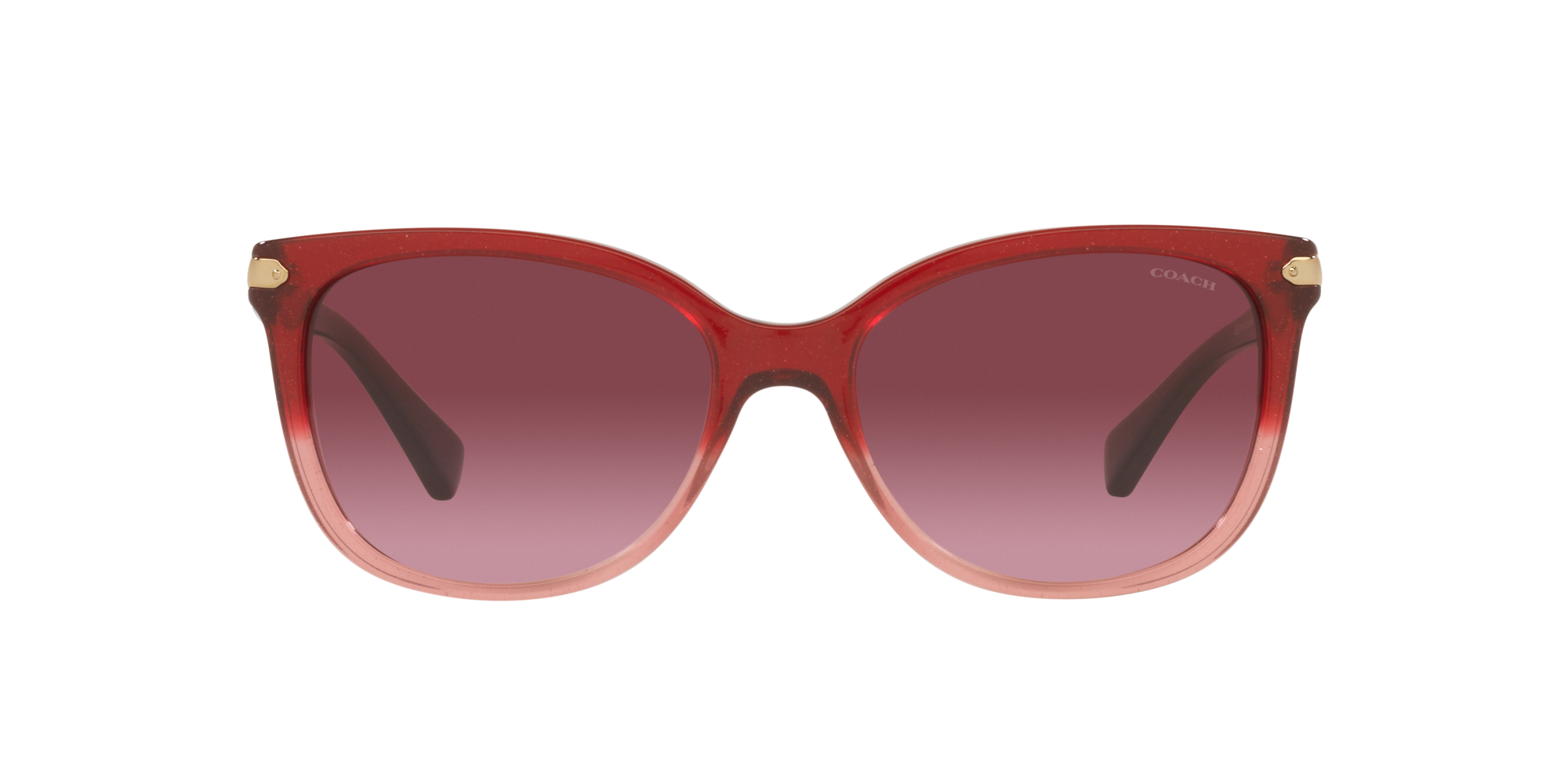 coach red sunglasses