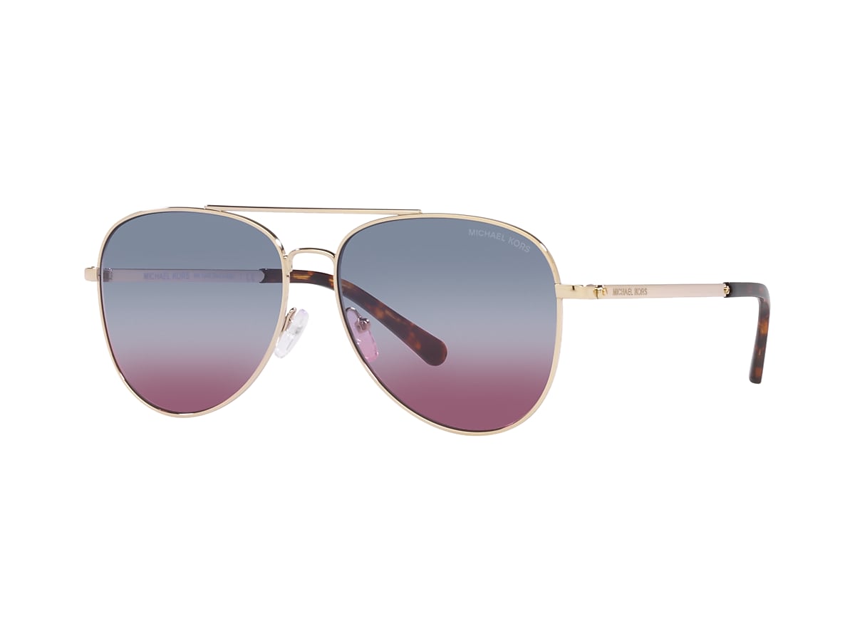 Michael Kors MK1045 San Diego 60 Chambray Sunset & Light Gold Sunglasses |  Sunglass Hut Australia
