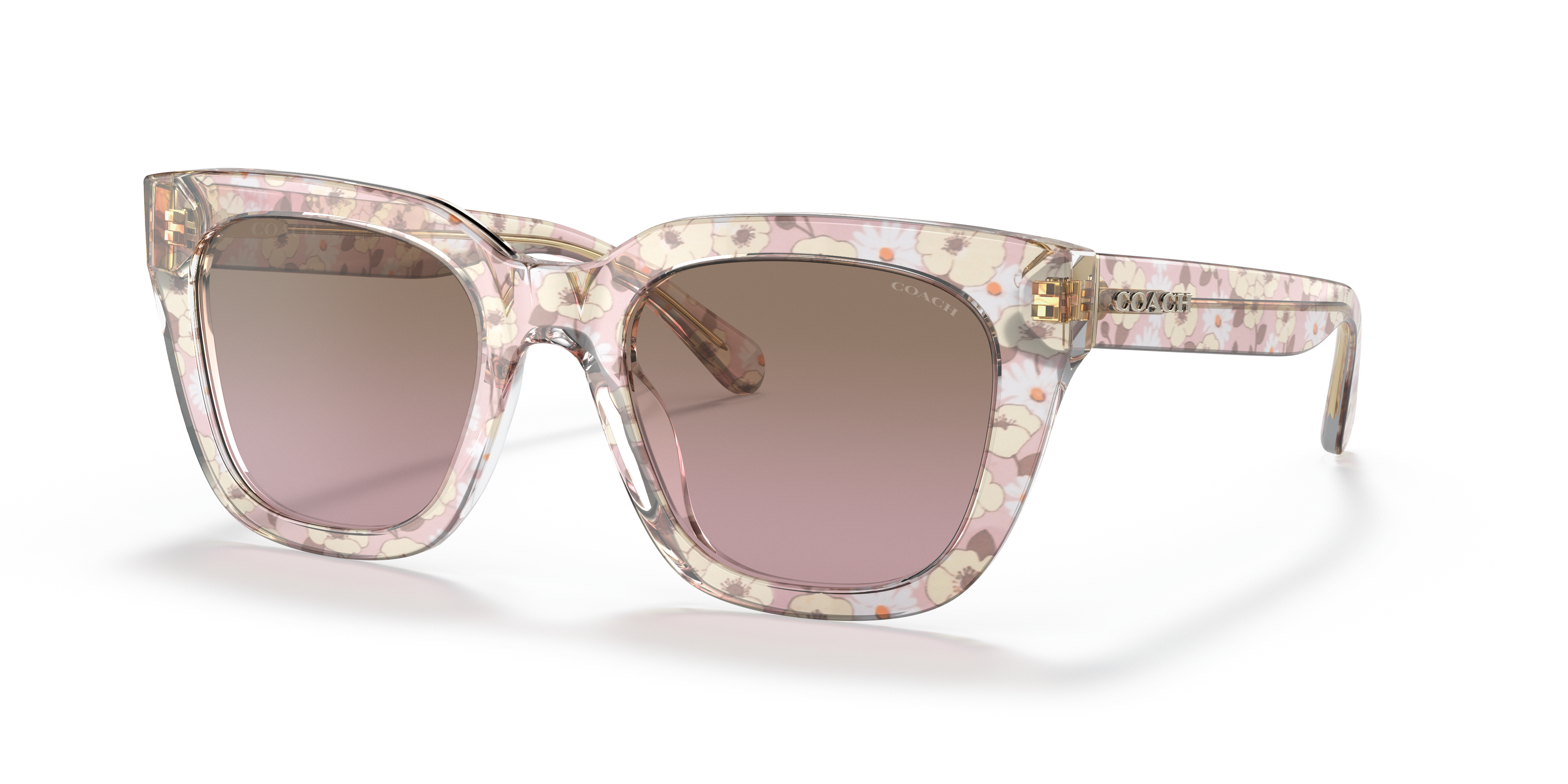 coach sunglasses with flowers