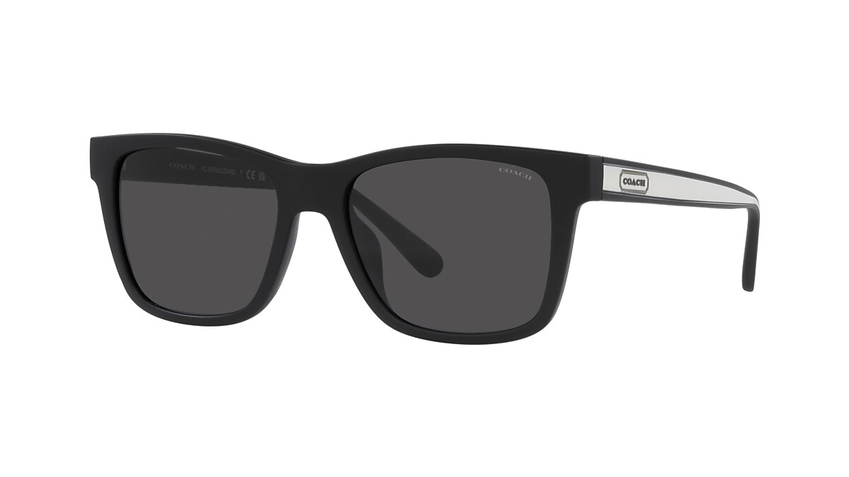 Authentic COACH Sunglasses HC 8334U-50023C Black w/Grey Lens 53mm *NEW*
