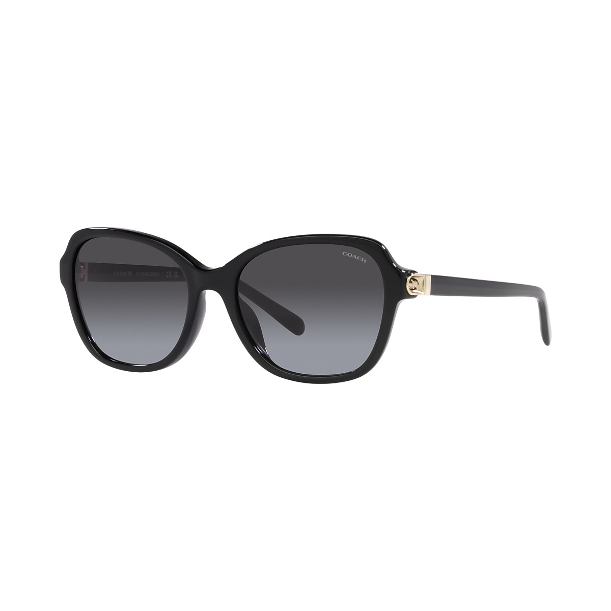 Coach HC8349U CD481 XXL (56 - 18) with Grey lenses and Black