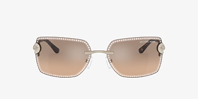 Michael Kors MK1122B Sedona 59 Silver Khaki Gradient & Light Gold Sunglasses | Sunglass Hut USA