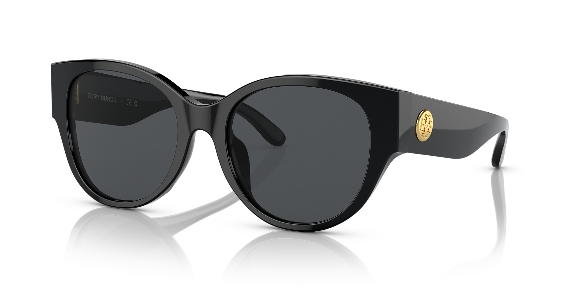 Tory Burch TY7182U 54 Grey & Black Sunglasses | Sunglass Hut USA