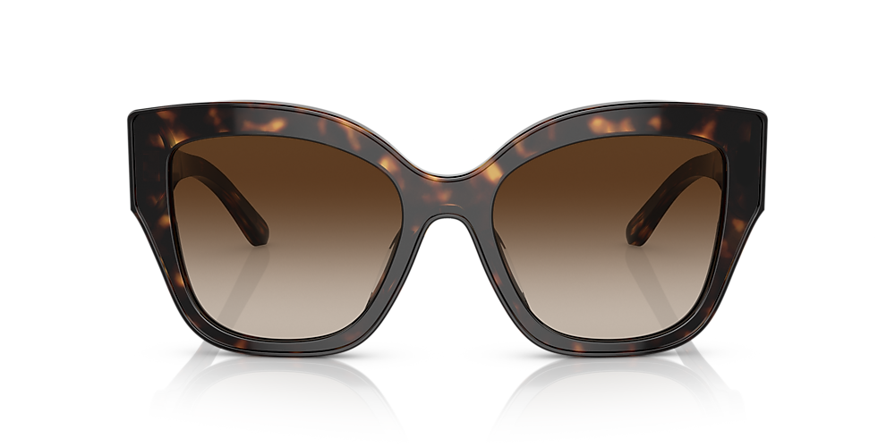 Tory Burch Women's Sunglasses, TY7184U - Black with Ivory Piping