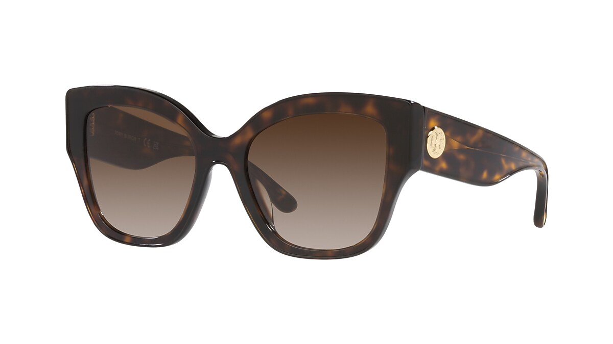 TORY BURCH TY7184U Dark Tortoise - Women Sunglasses, Brown Gradient Lens