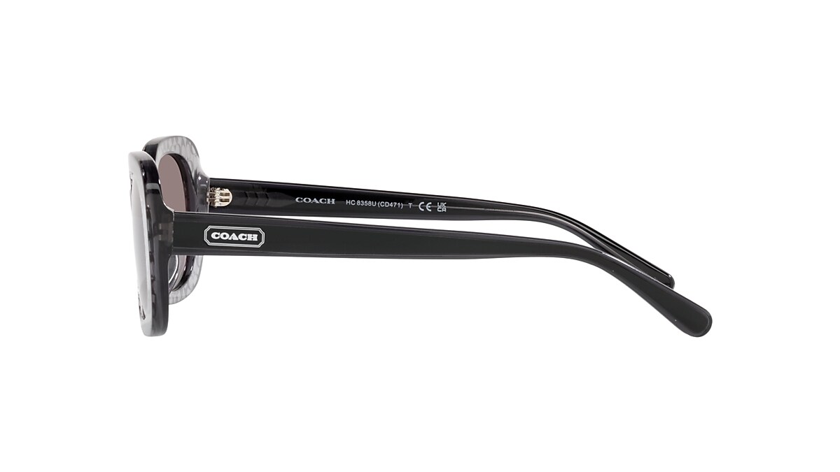 【送料,関税込】 COACHサングラス CD471 HC8358U HC8358U CD471 サングラス ブラック | SmartBuyGlasses JP