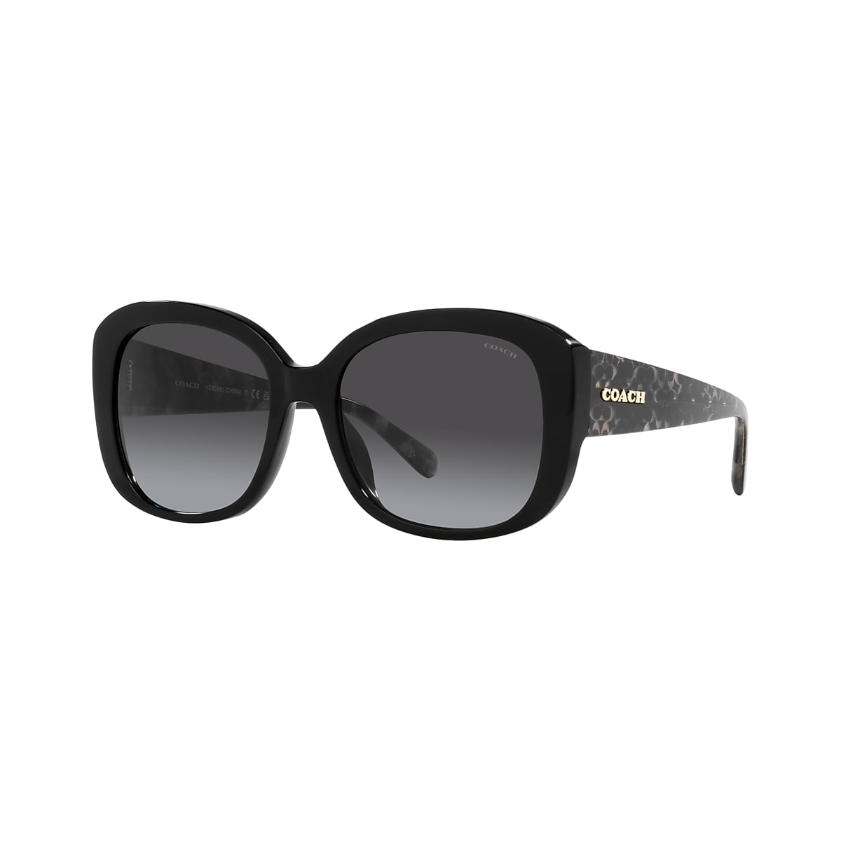 Coach HC8363U CH564 M (56 - 18) with Grey lenses and Black