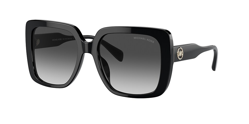 Michael Kors MK2183U Mallorca 55 Grey Gradient & Black Sunglasses ...
