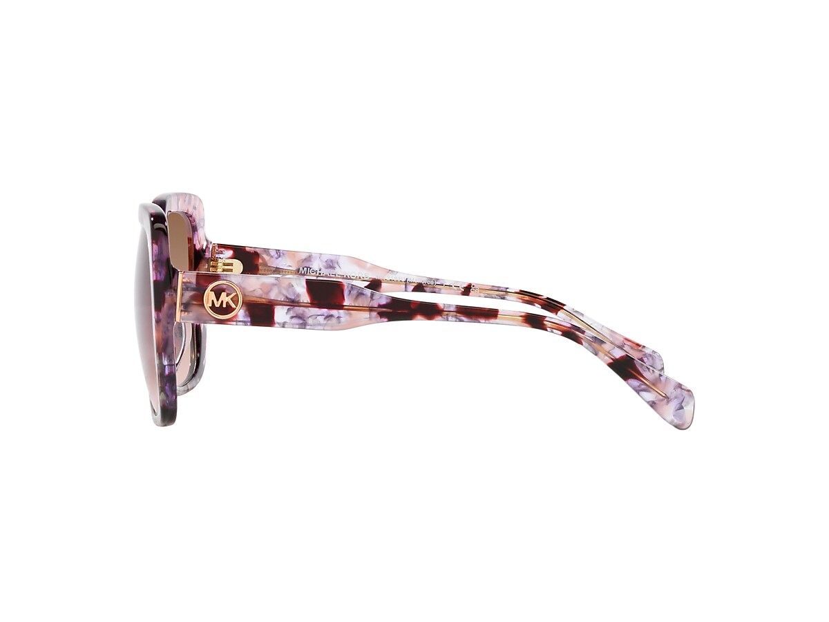 Michael Kors MK2183U Mallorca 55 Braun Rosa Verlauf & Pink  