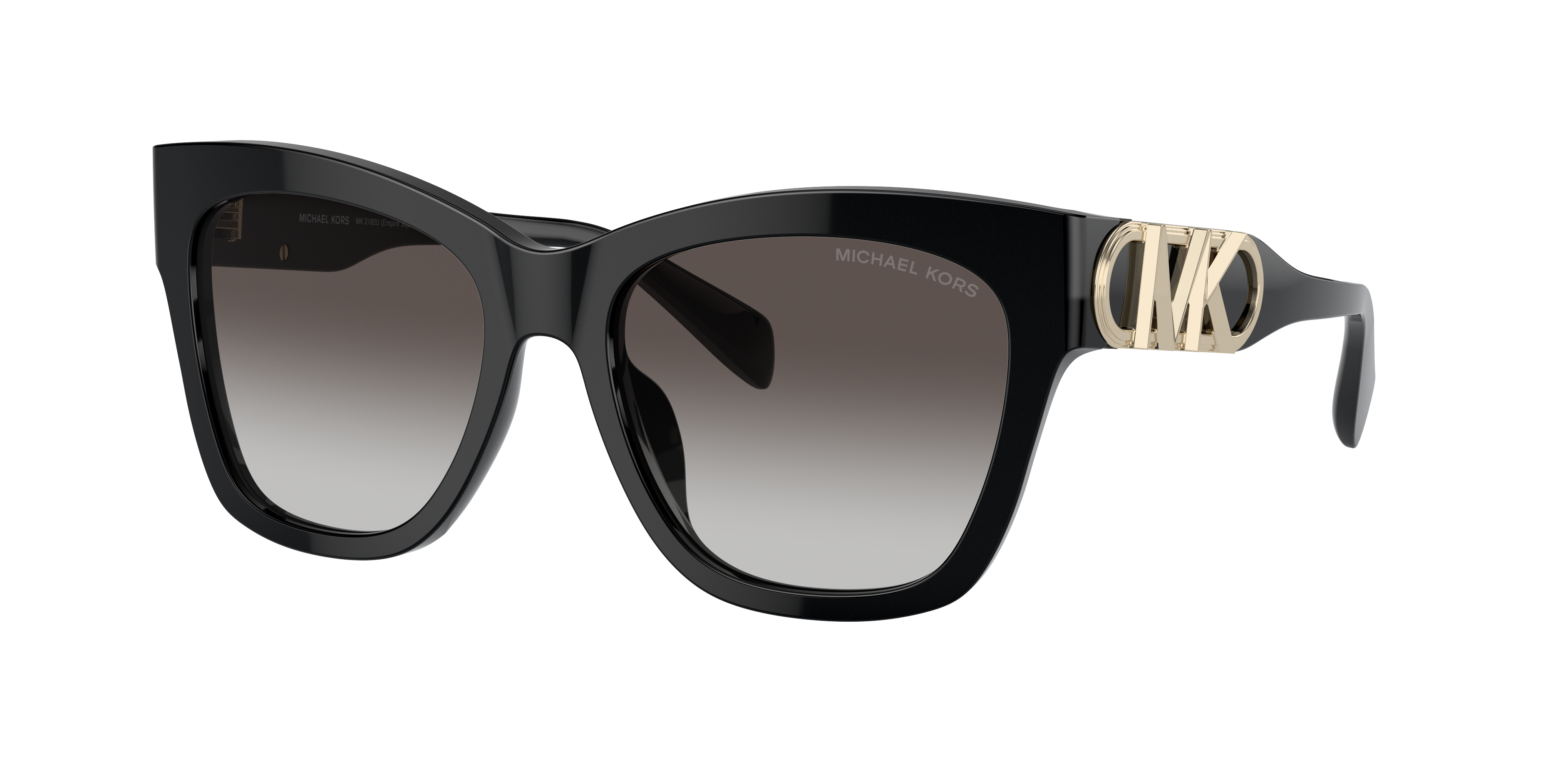 MICHAEL KORS MK2182U Empire Square Black - Women Sunglasses, Dark Grey  Gradient Lens