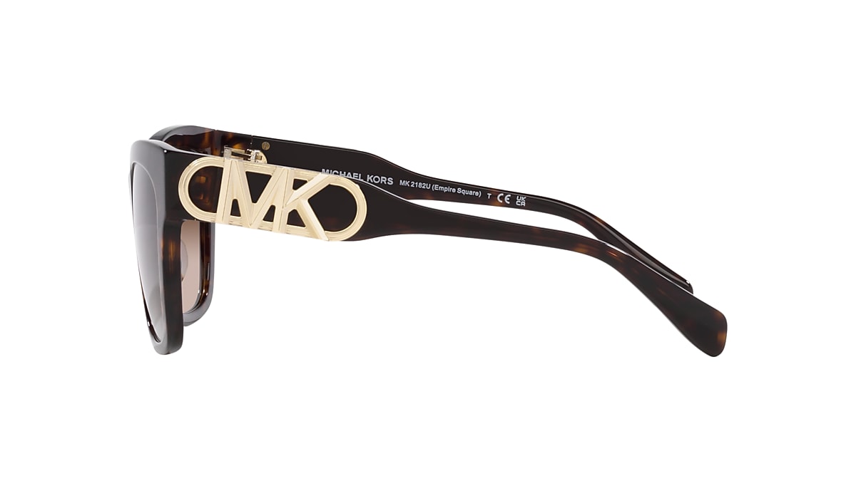 Michael Kors MK2182U Empire Square 55 Brown Gradient & Dark  