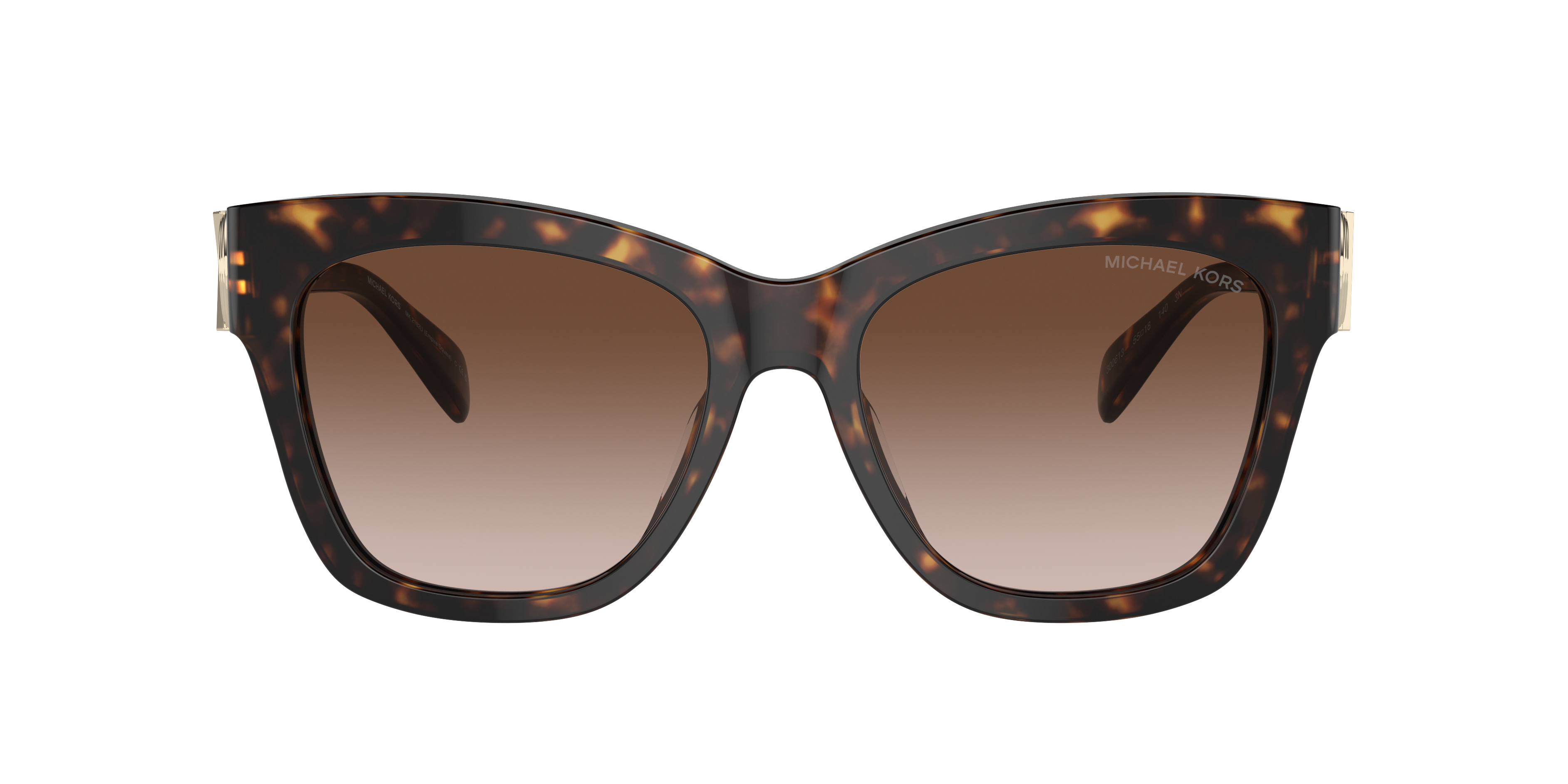 Shop Michael Kors Woman Sunglasses Mk2182u Empire Square In Brown Gradient