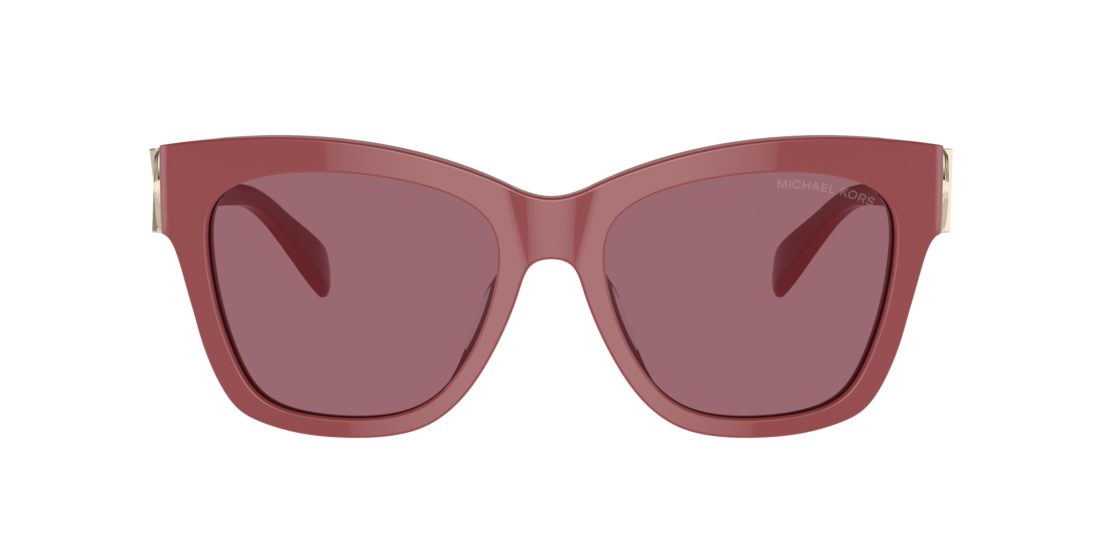 Shop Michael Kors Woman Sunglasses Mk2182u Empire Square In Dusty Rose Solid