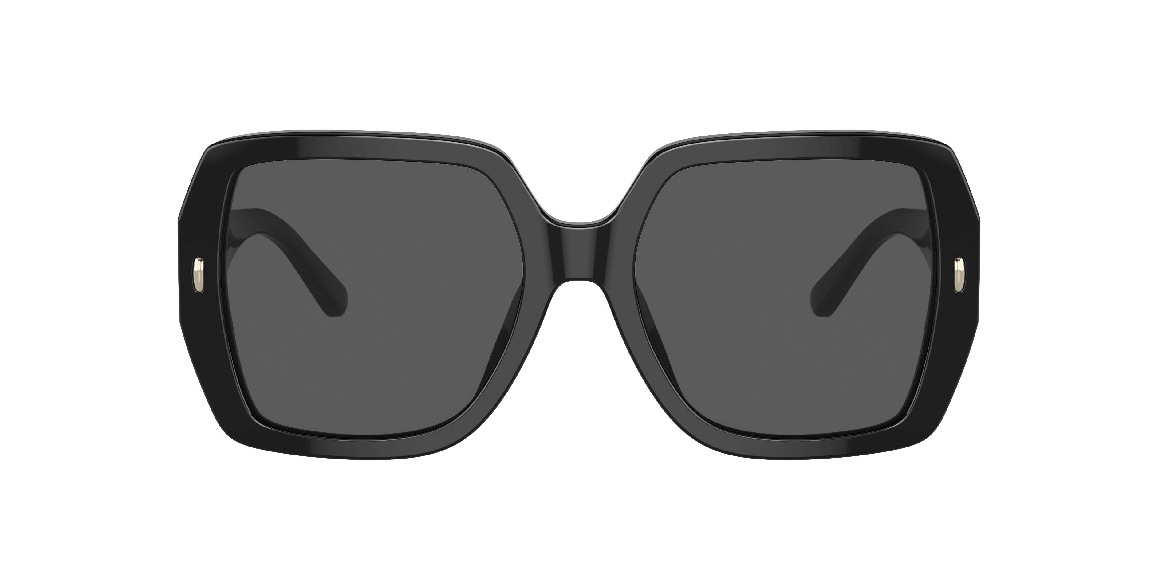 Tory Burch Square Frame Sunglasses In Solid Grey