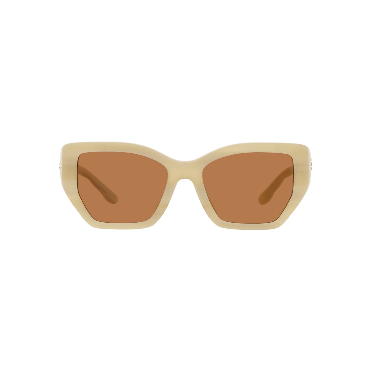 Tory Burch Kira Cat-eye Sunglasses in White