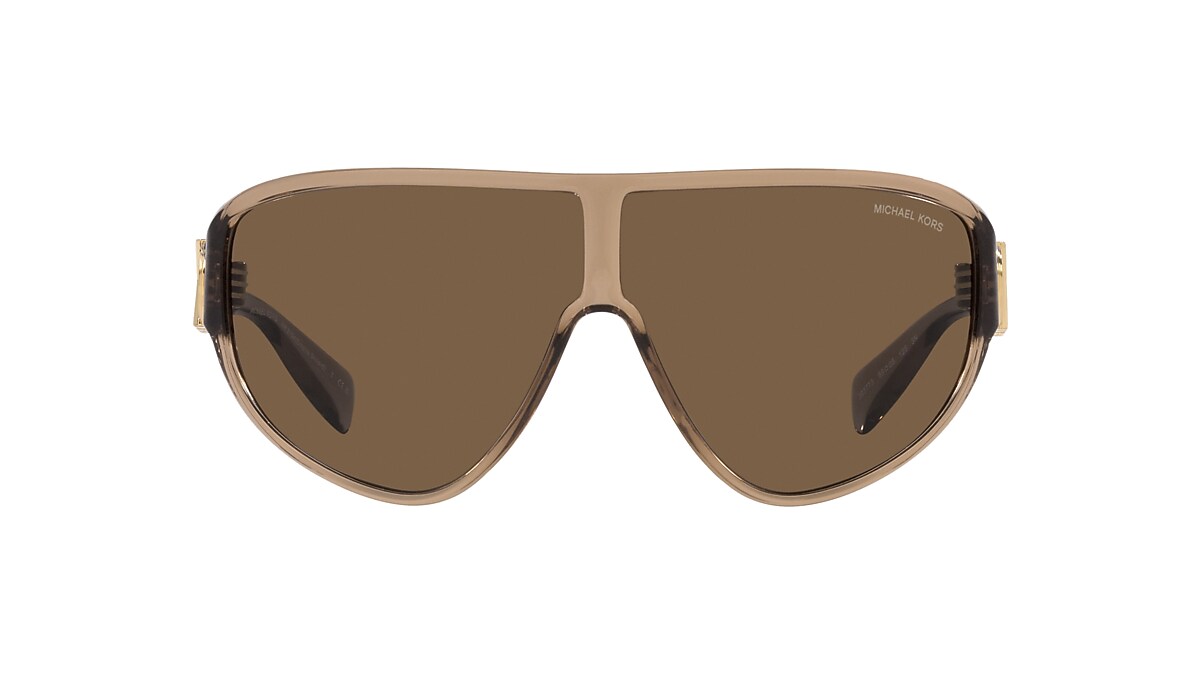 Michael Kors MK2194 Empire Shield 69 Dark Brown & Brown  