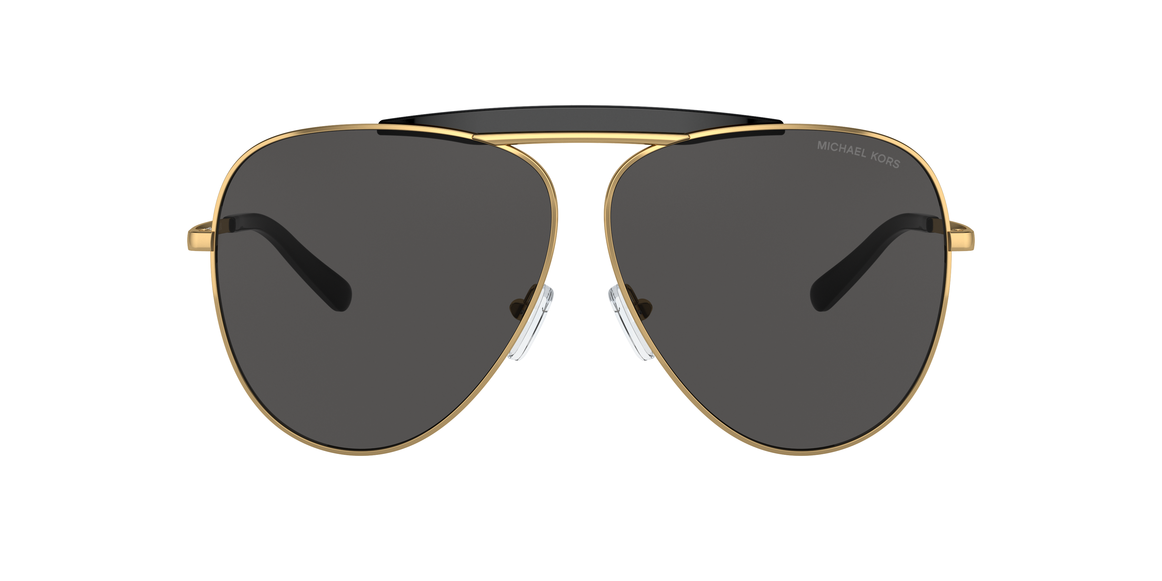 Shop Michael Kors Woman Sunglasses Mk9037m Bleecker In Dark Grey Solid