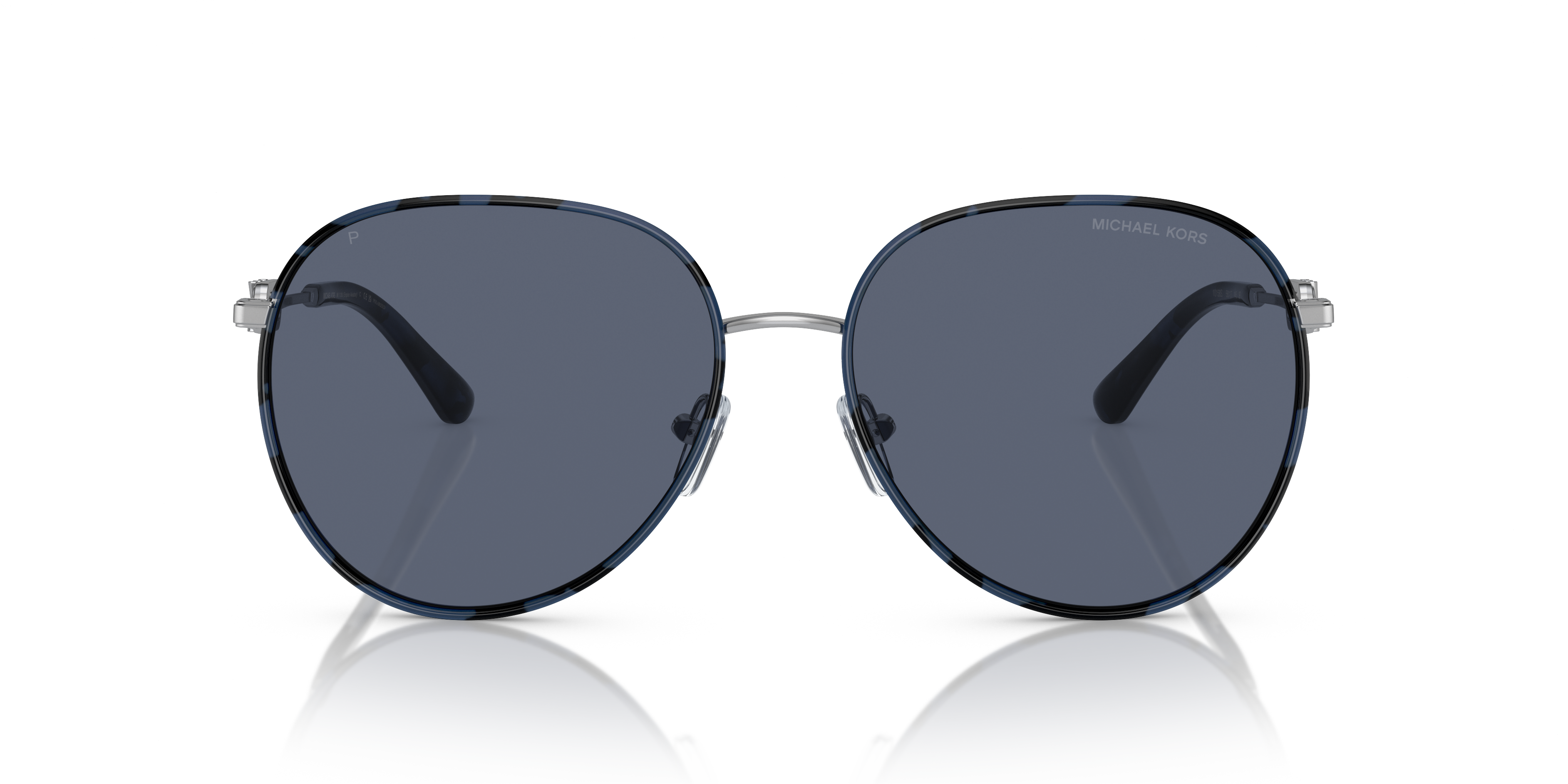 Michael Kors MK2119 Womens Cateye Polarized Sunglasses in Rose Transparent  53mm - Speert International