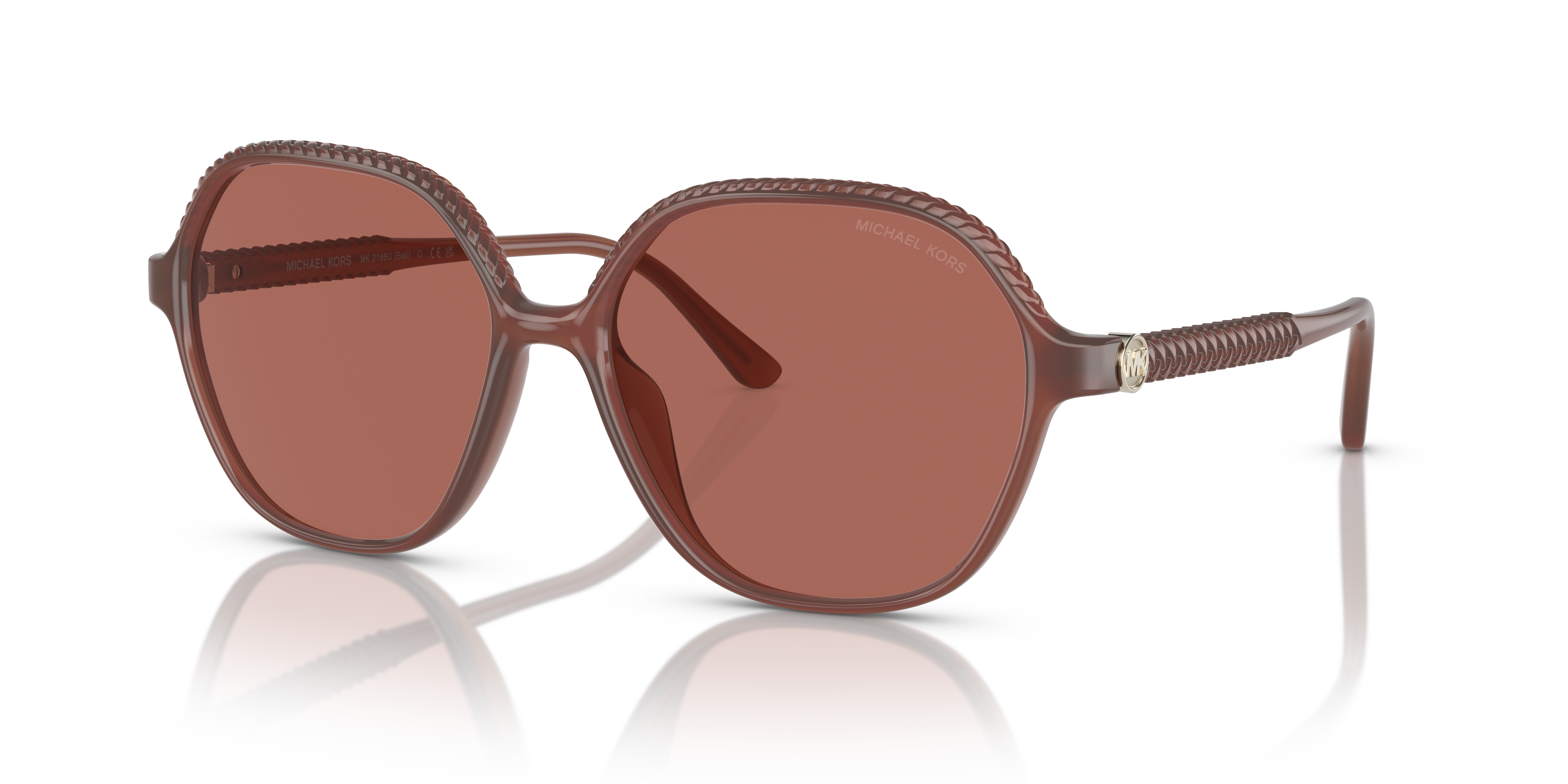 MK5004 CHELSEA Polarized Sunglasses Brown Gold | SmartBuyGlasses USA