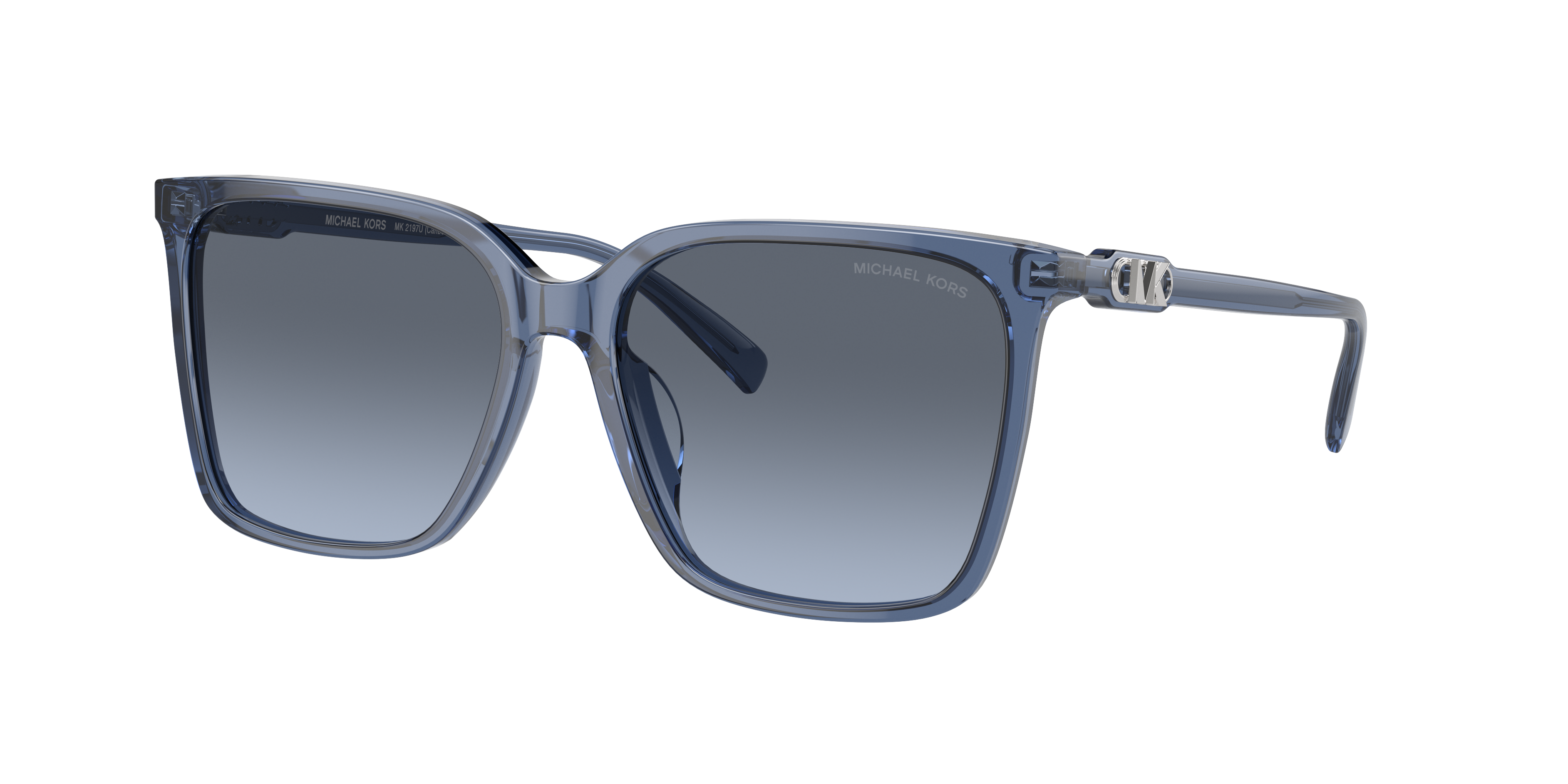 MICHAEL KORS MK2197U Canberra Blue Transparent - Woman Sunglasses, Blue  Gradient Lens