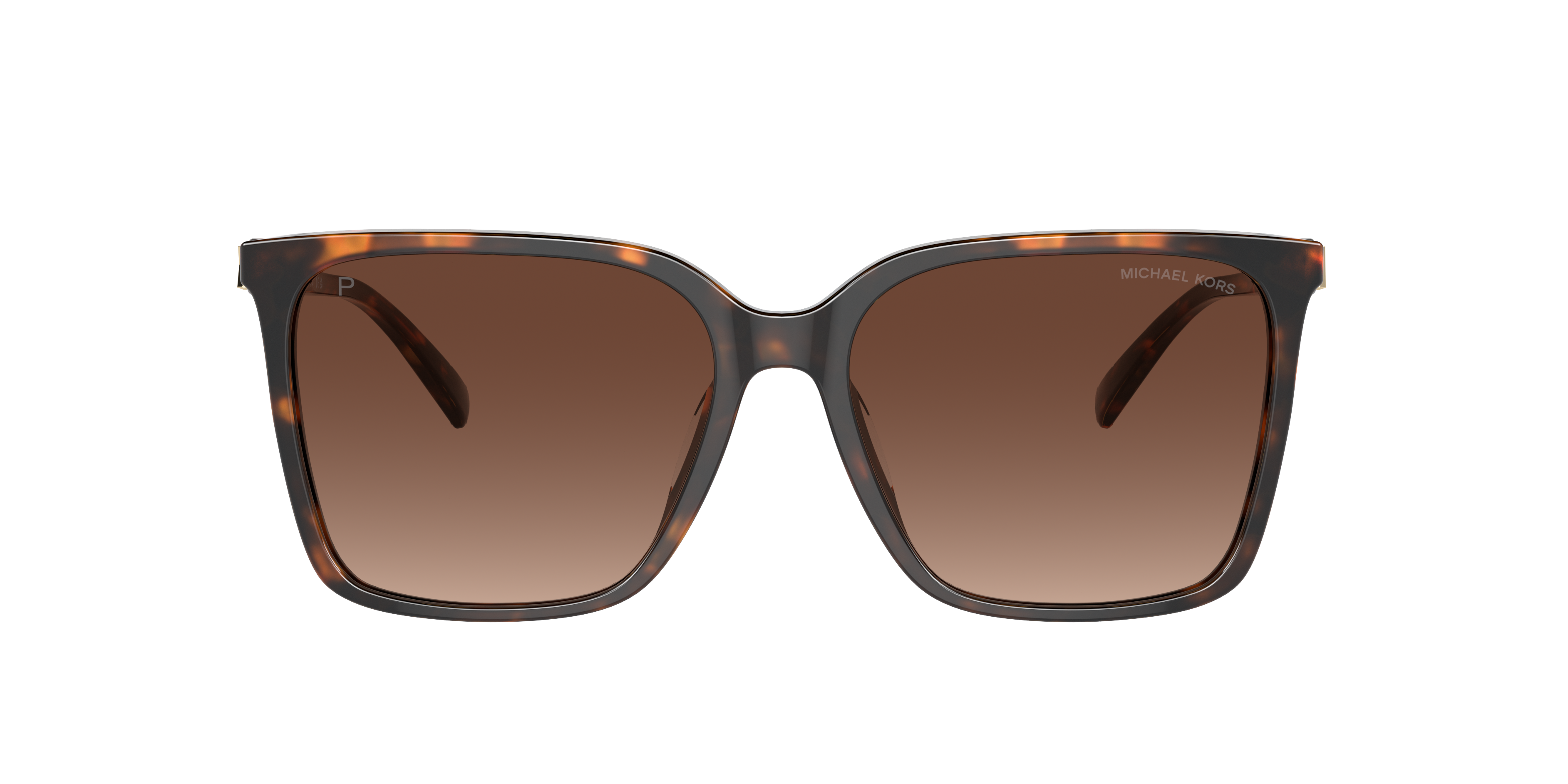 Michael Kors Canberra Brown Gradient Square Ladies Sunglasses Mk2197f 3006t5 58 In Brown Gradient Polar
