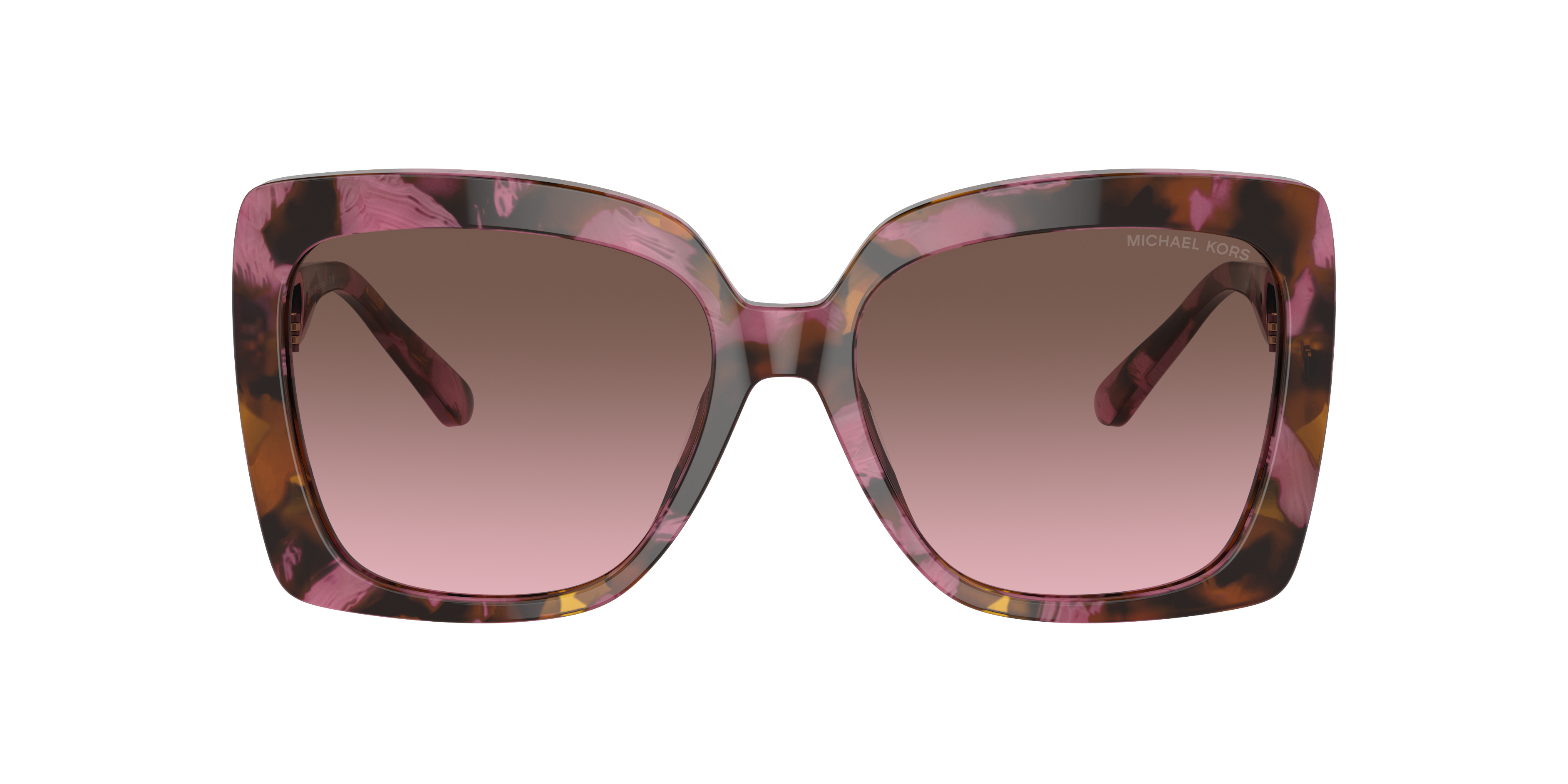 Shop Michael Kors Woman Sunglasses Mk2213 Nice In Cordovan Gradient