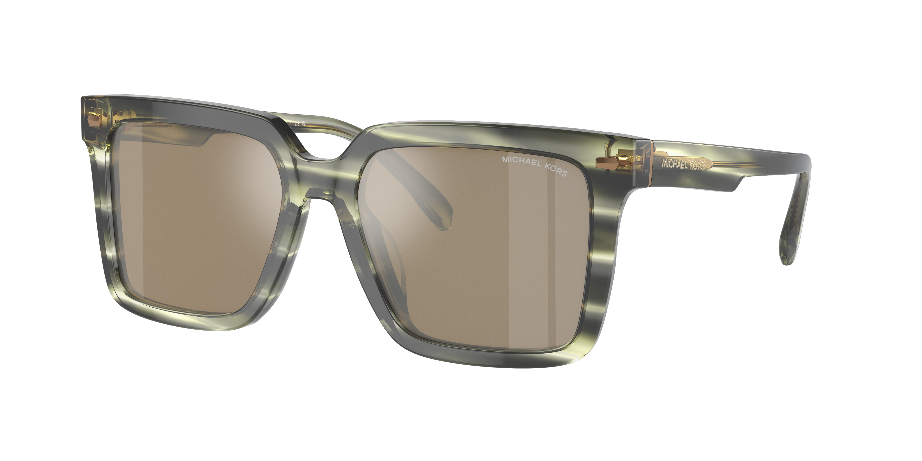 Michael Kors Man Sunglass Mk2217u Abruzzo In Olive Green