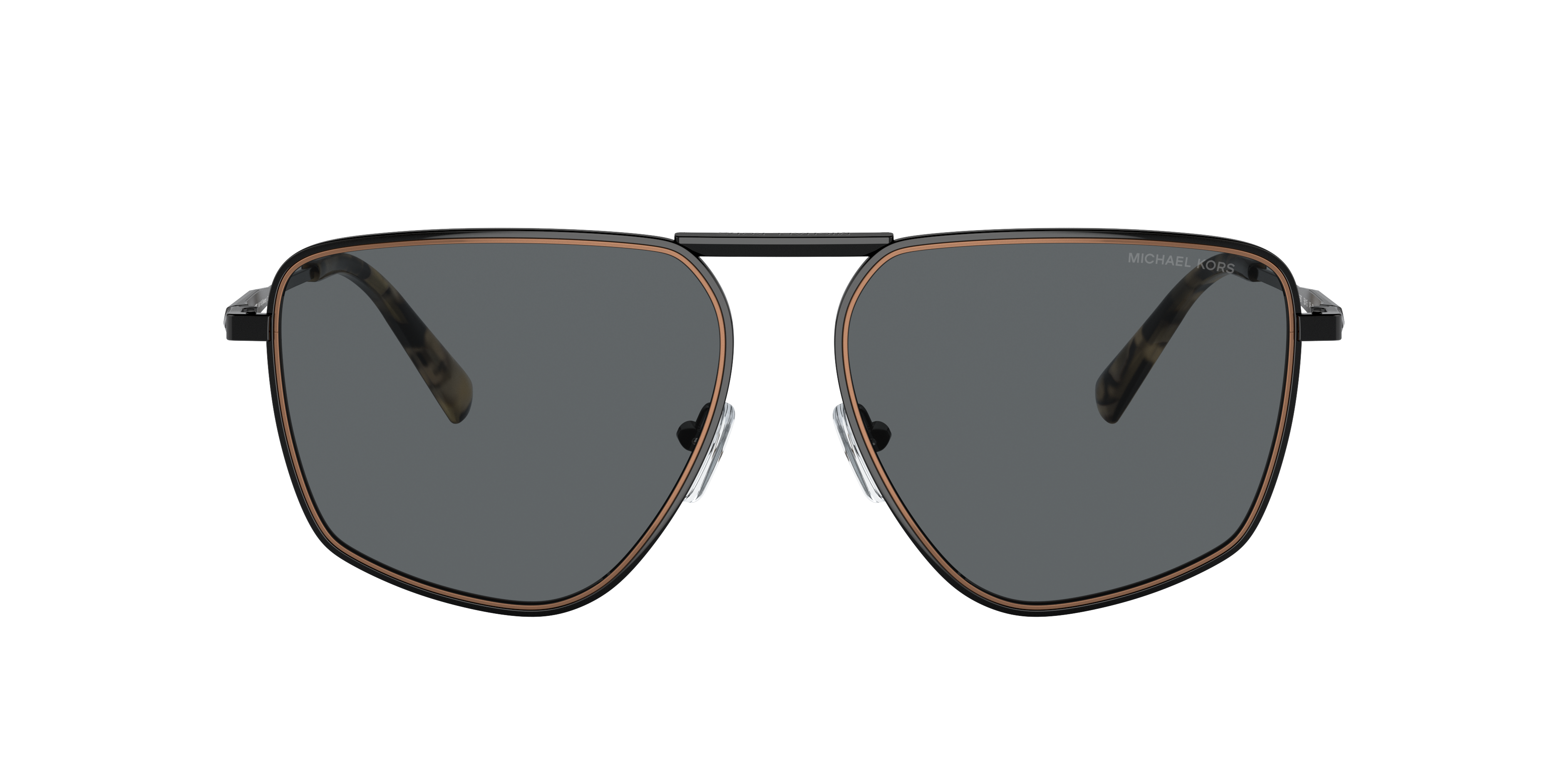 Michael Kors Man Sunglass Mk1153 Silverton In Dark Grey Solid
