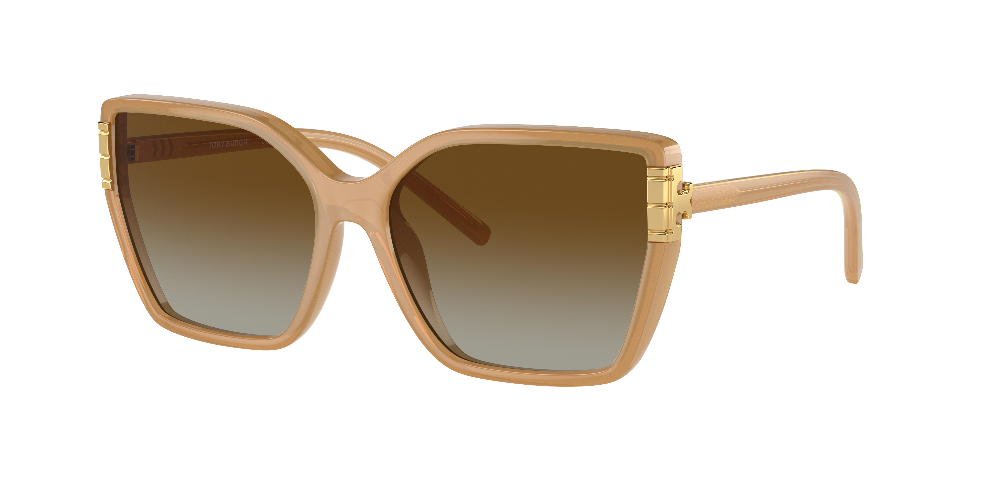 Tory Burch Woman Sunglass Ty9076u In Brown Polarized