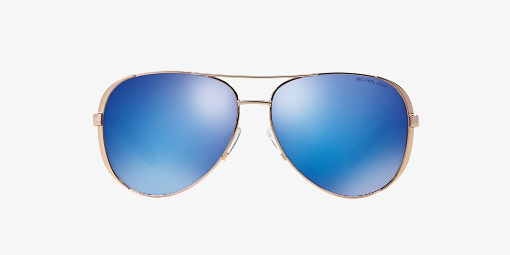 Michael Kors MK5004 Chelsea 59 Blue Mirror & Rose Gold Sunglasses | Sunglass  Hut Australia