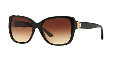 Tory Burch TY7086 55 Marr n Degrad Negro Lentes de sol