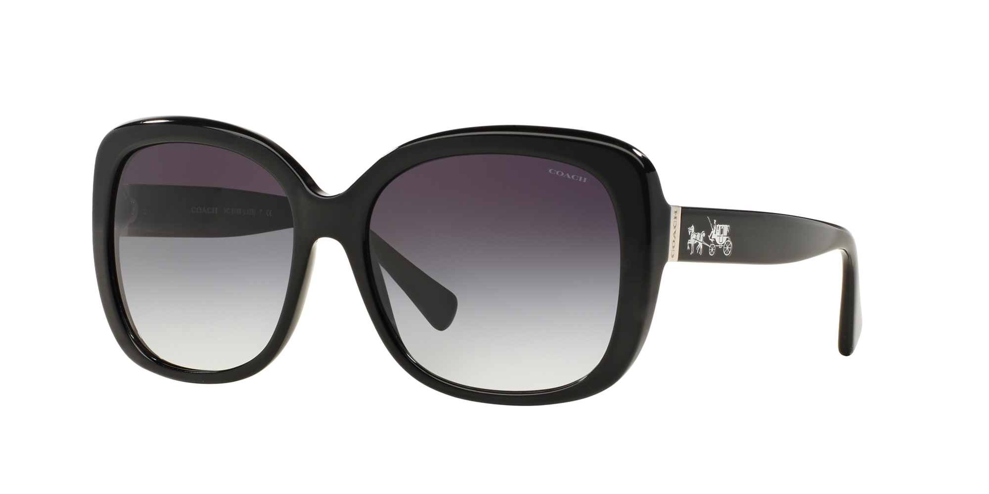 Coach HC 8145 L948 532013 Dark Tortoise Crystal Light Brown Sunglasses 60mm  for sale online | eBay
