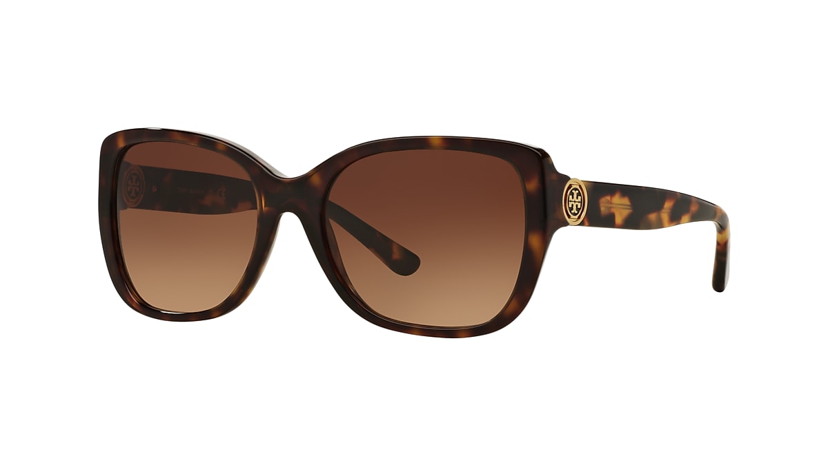 Tory Burch Ty7073 Black/blonde Tortoise Sunglasses | Tory Burch Ty7073  Sunglasses 
