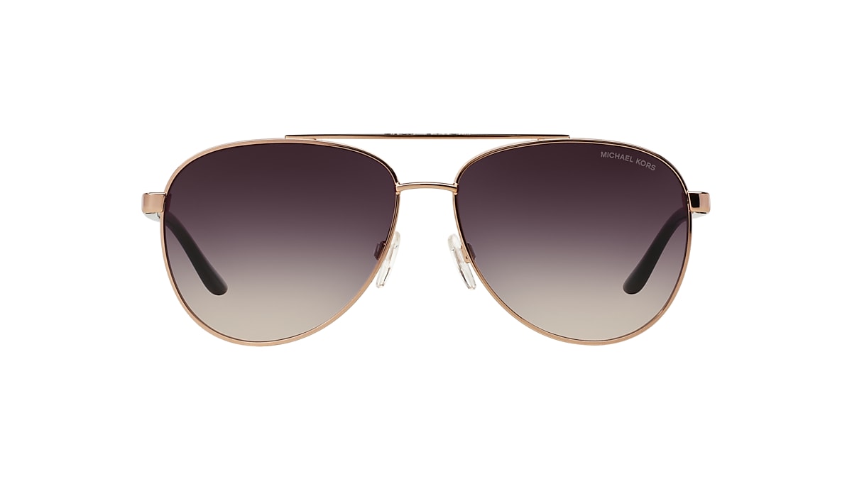 MICHAEL KORS MK5007 Hvar Rose Gold - Woman Sunglasses, Grey Rose Gradient  Lens