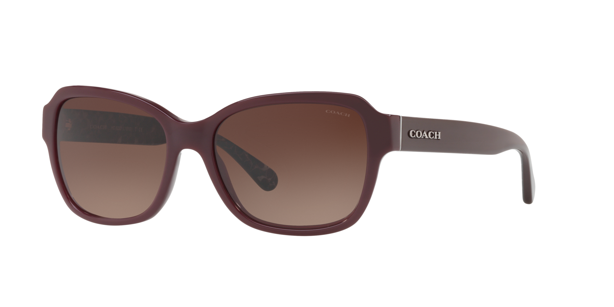 Coach Woman Sunglass Hc8232 L1010 In Dark Brown Gradient ModeSens