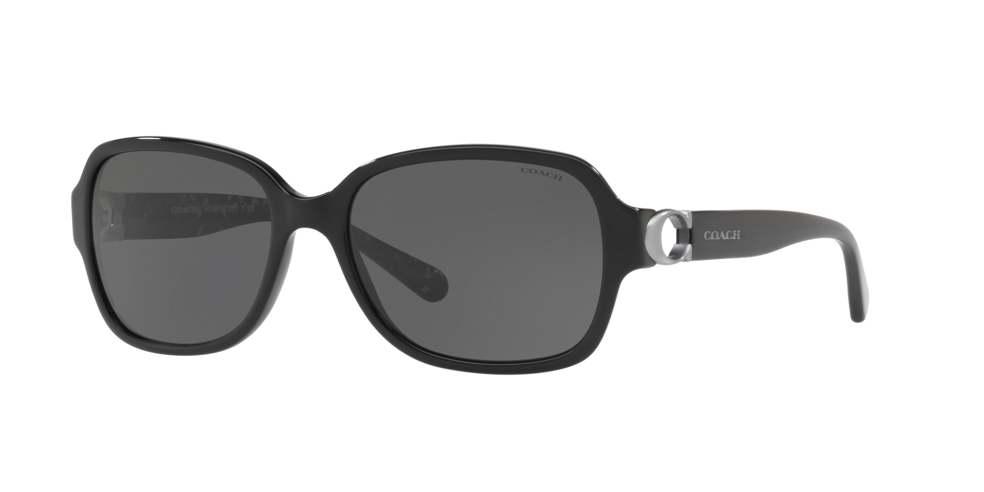 coach women's black sunglasses