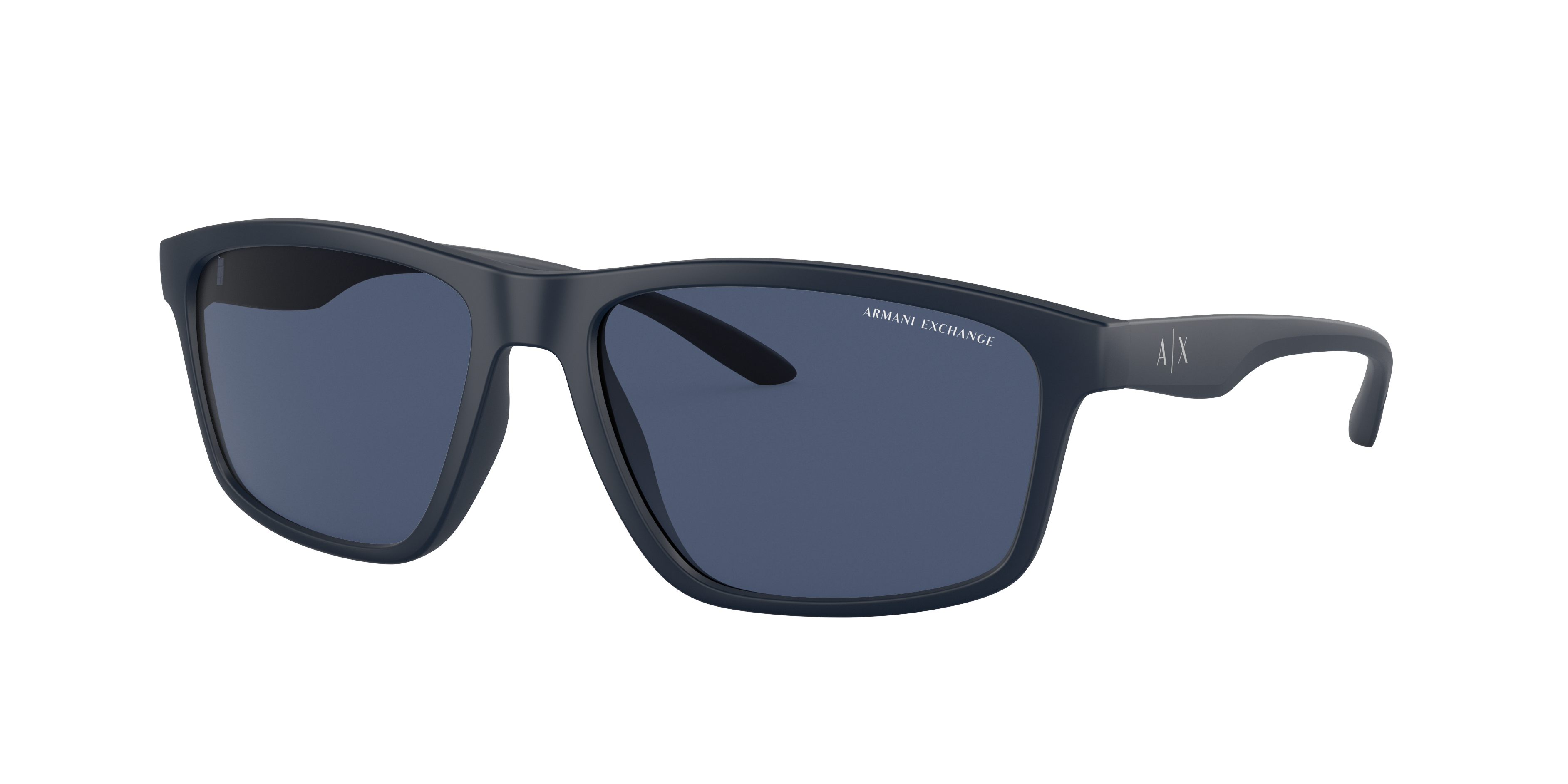 Armani Exchange Man Sunglasses Ax4122s In Dark Blue