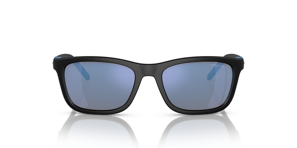 Arnette AN4315 Teen Speerit 51 Dark Grey Mirror Water Polarized & Matte  Black Polarized Sunglasses