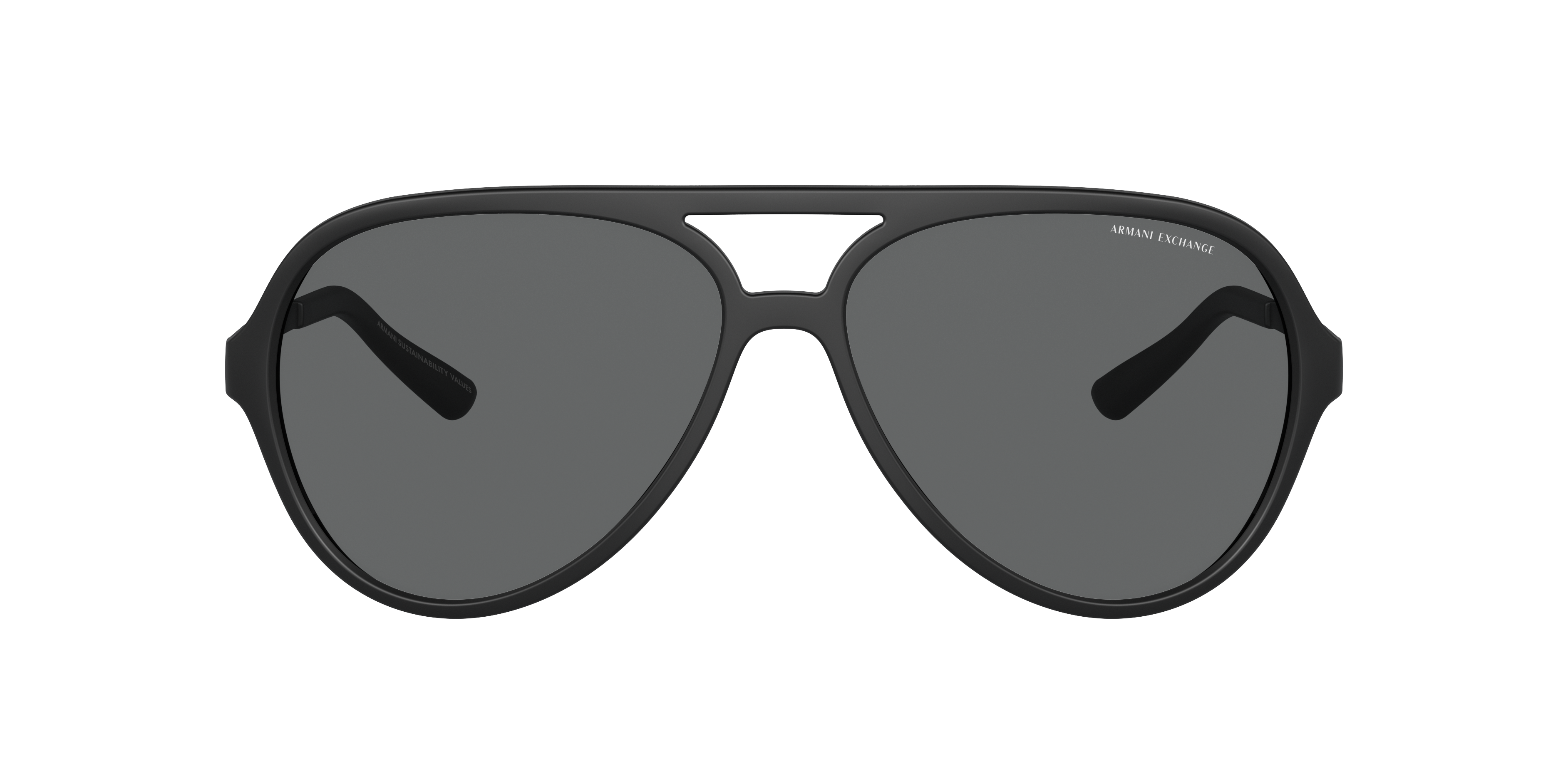 Shop Armani Exchange Man Sunglasses Ax4133s In Dark Grey
