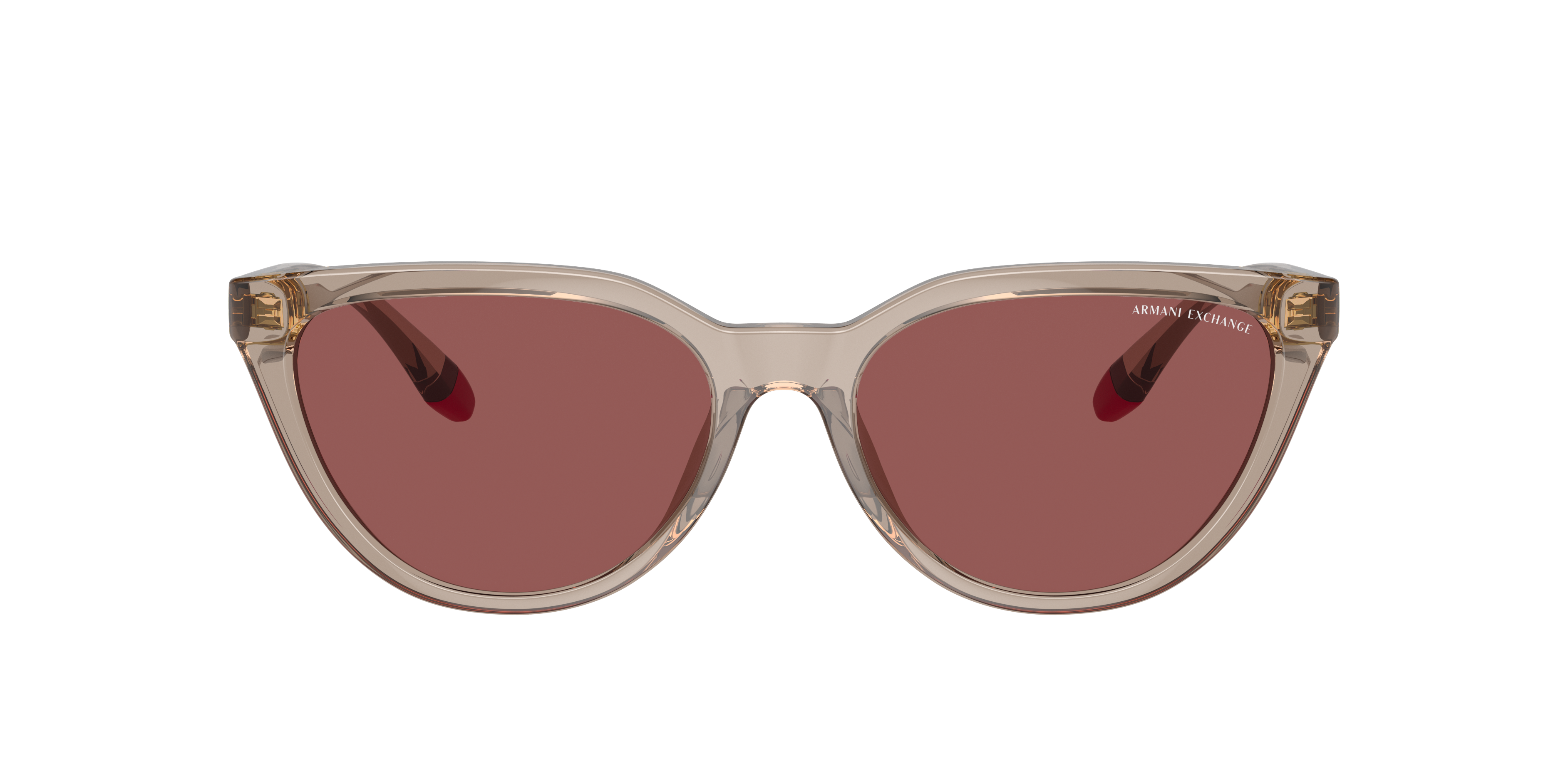 Shop Armani Exchange Woman Sunglasses Ax4130su In Dark Violet