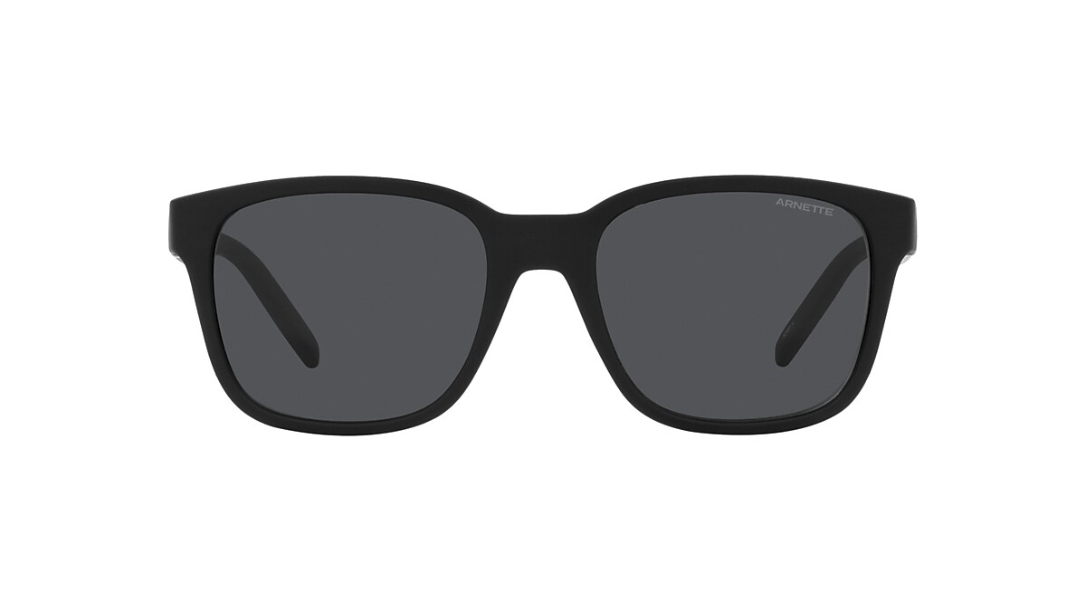 Arnette AN4320 Surry H 55 Dark Grey & Matte Black Sunglasses  