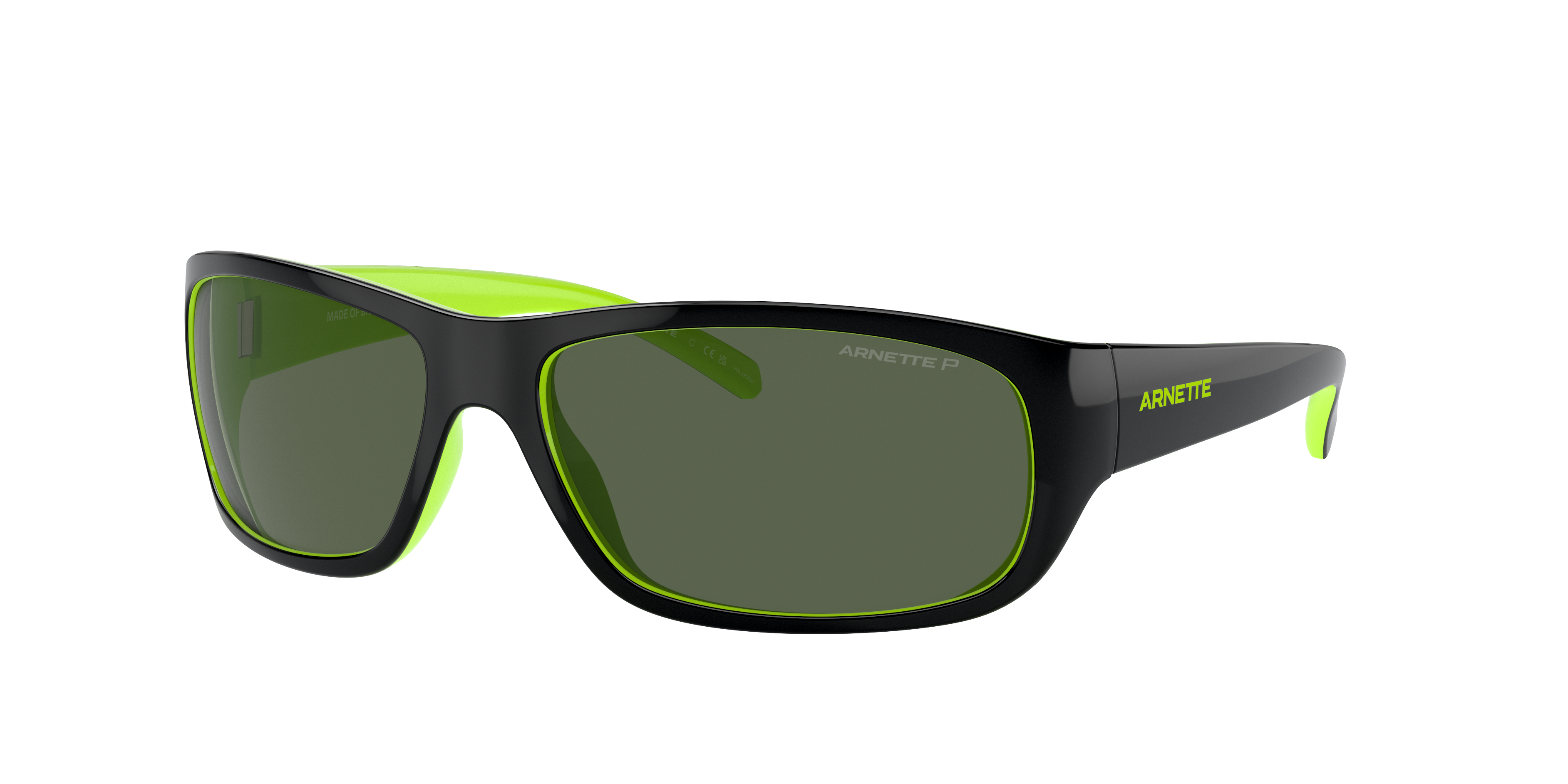 Arnette Man Sunglasses An4290 Uka In Dark Green Polar